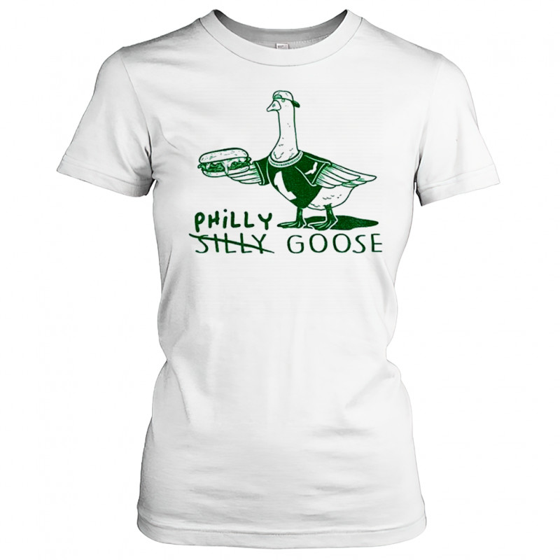 Philadelphia Eagles Philly goose silly goose shirt