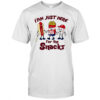 Philadelphia Phillies just here for snacks shirt