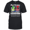 Philadelphia Phillies Red October B2B NL East Division Champions 2025 Mascot T-shirt