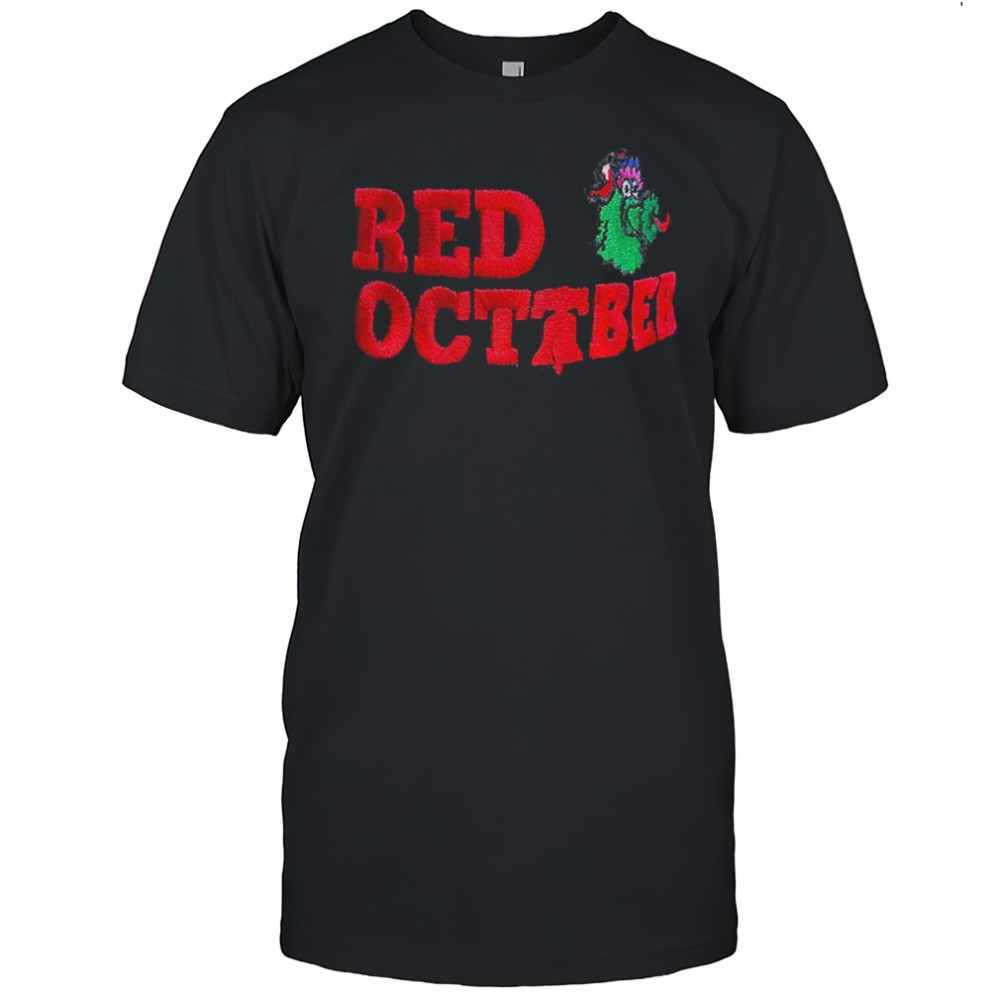 Phillie Phanatic Philadelphia Phillies Baseball MLB Red October 2025 shirt