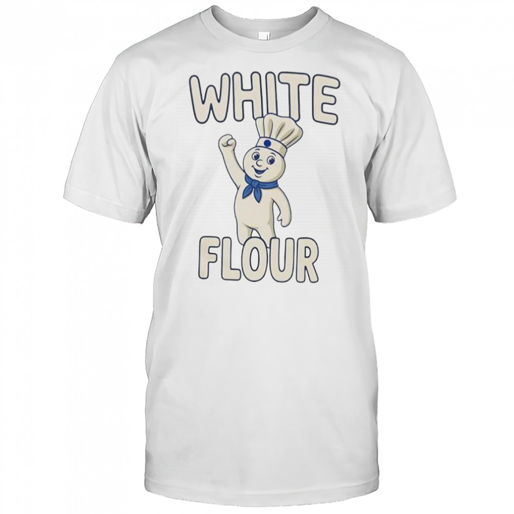 Pillsbury Doughboy White flour mascot shirt