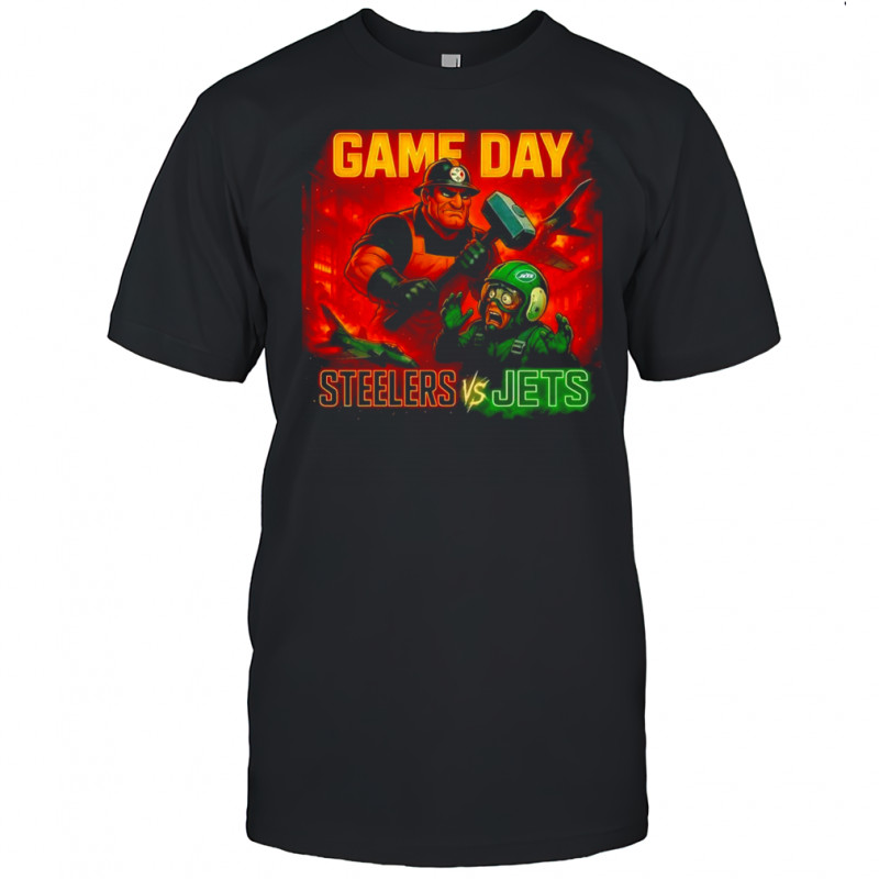 Pittsburgh Steelers vs New York Jets NFL gameday 2025 shirt