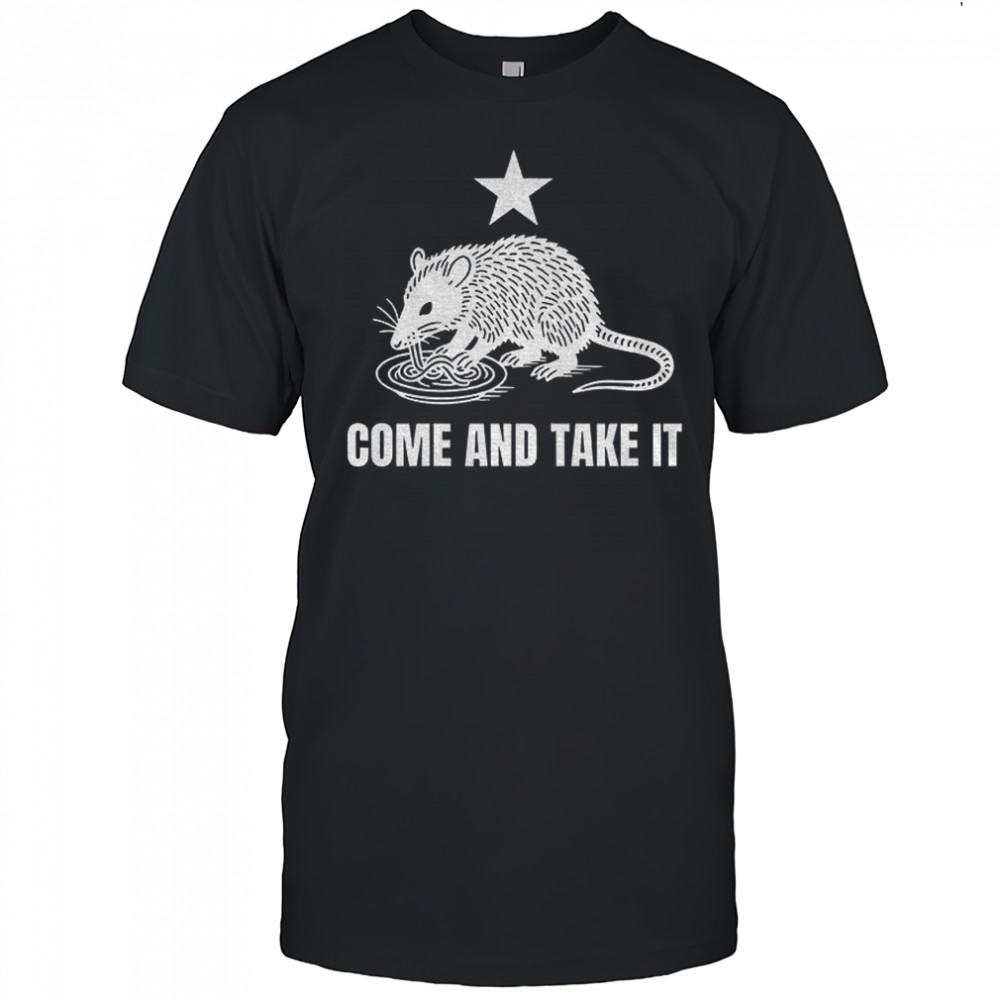 Possum come and take it America shirt