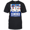 Postseason 2025 Clinched New York Yankees poster shirt