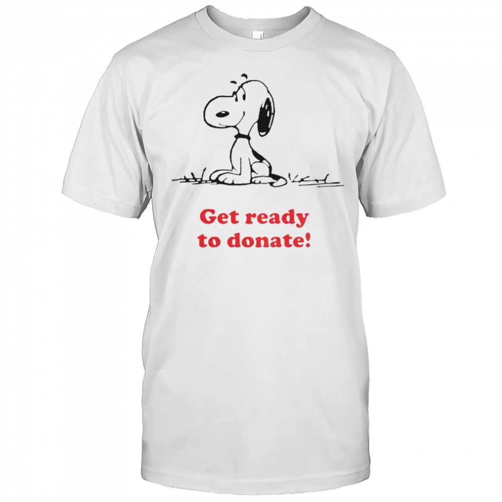Pretty Peanuts X American Red Cross Get Ready To Donate T-Shirt