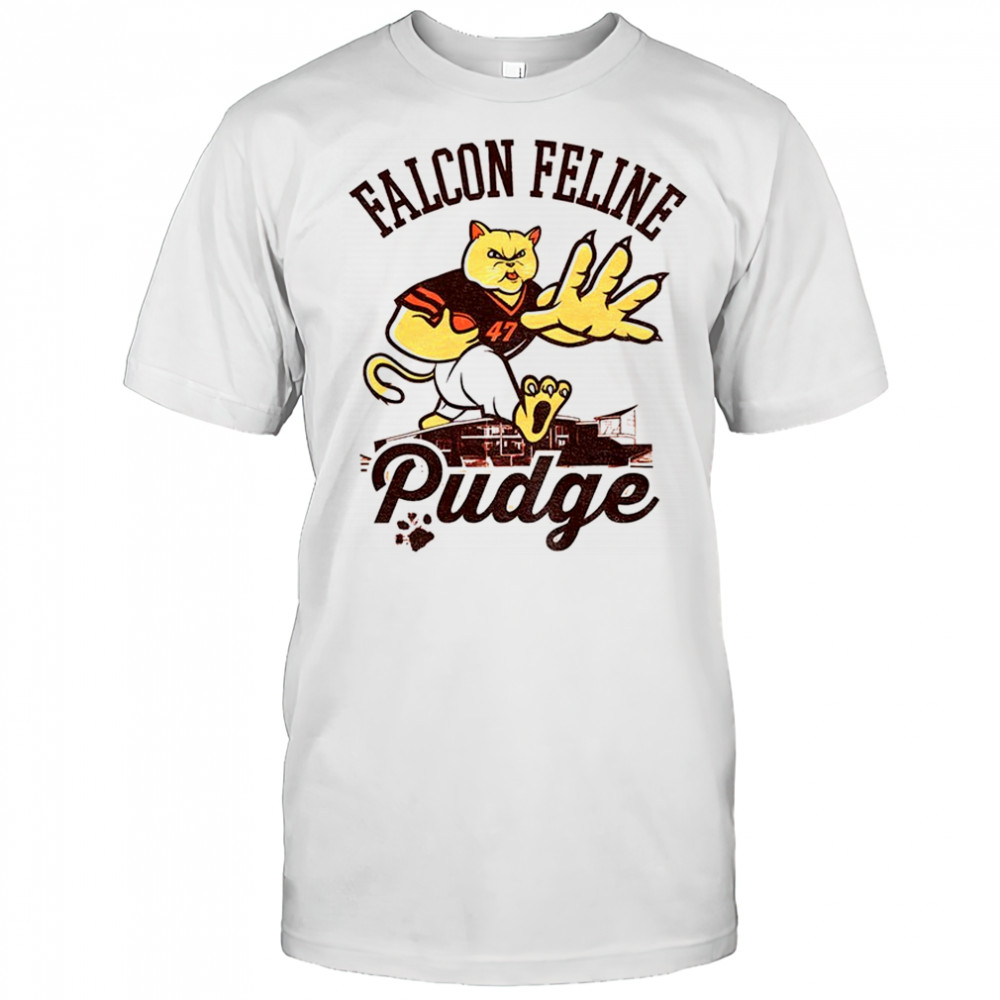 Pudge the Cat Falcon Feline Pudge shirt