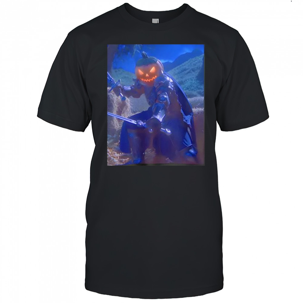 Pumpkin Knight Halloween Dark Fantasy shirt