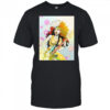Punk bass player inspired by Rogue from the X men shirt