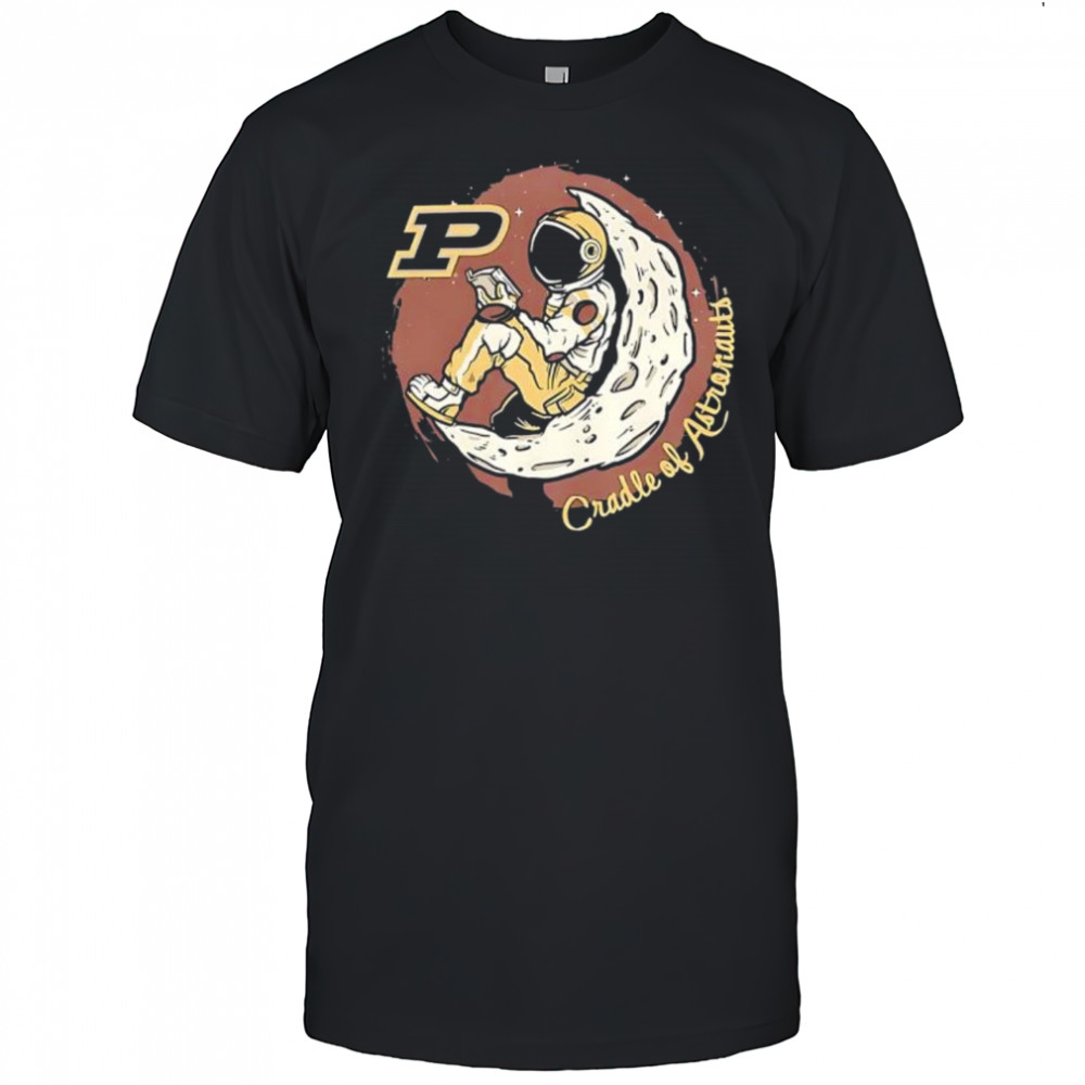 Purdue Cradle of Astronauts astronaut sitting shirt