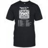 Queens Of The Stone Age The Catacombs Tour 2025 With Dates T-shirt