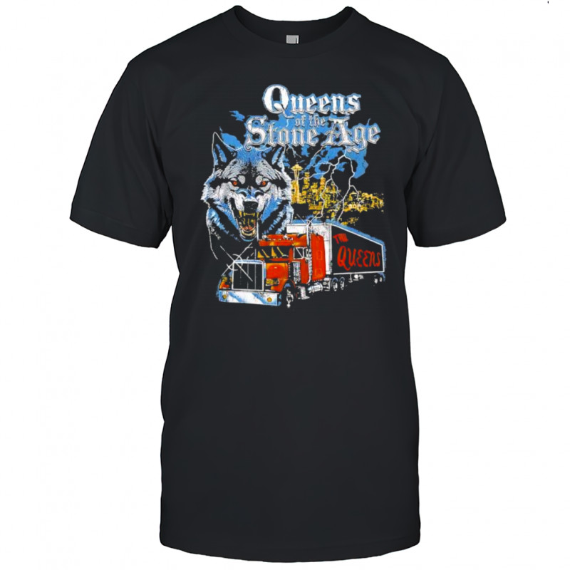Queens of the Stone Age Werewolf Truck Seattle Lightning shirt