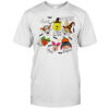 Rabbit Tigger winnie the Pood Roo Piglet Eeyore pumpkin Halloween shirt