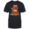 Reading Book Cat Bookish Librarian Reader Book Lover shirt