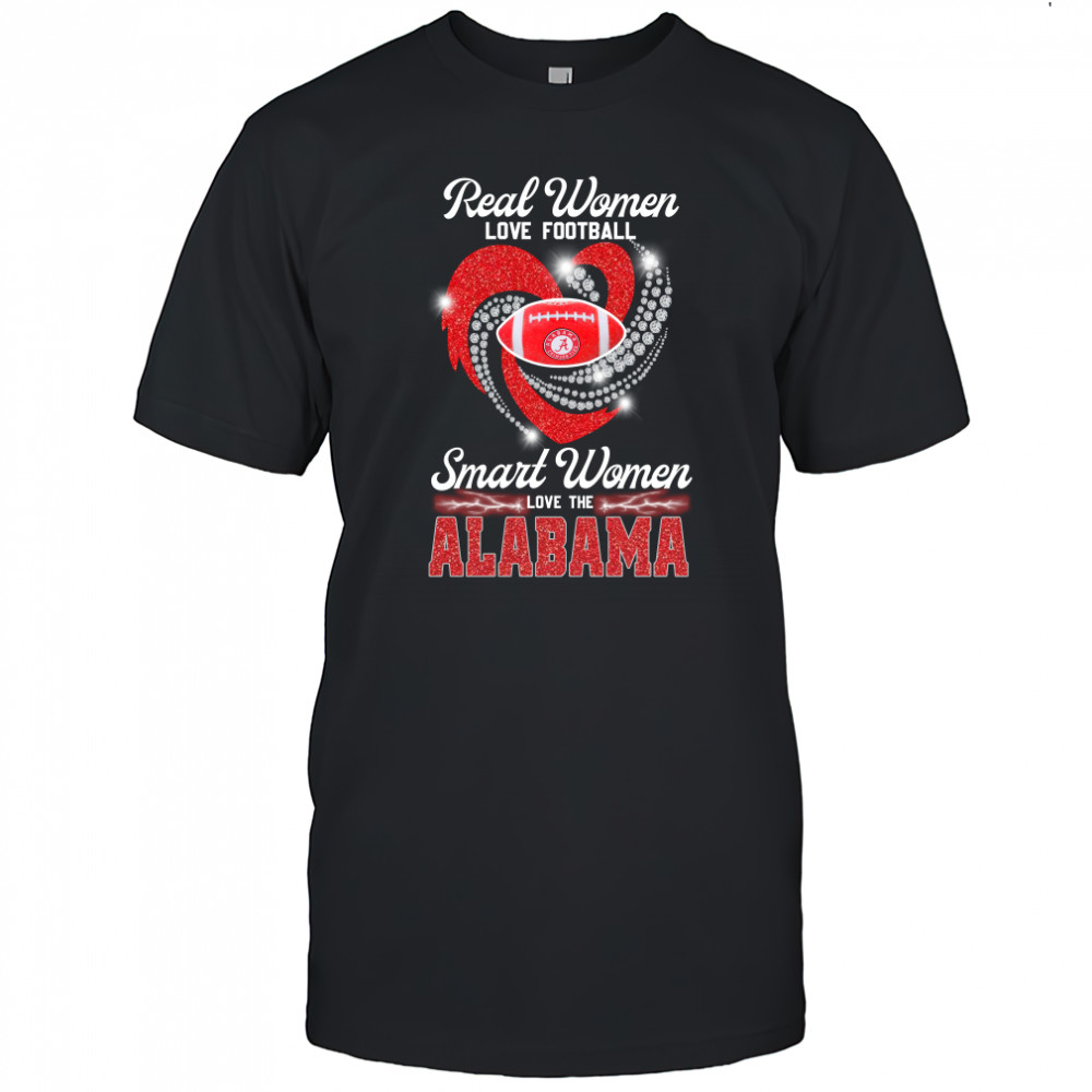 Real Women Love Football Smart Women Love The Alabama 2023 Shirt