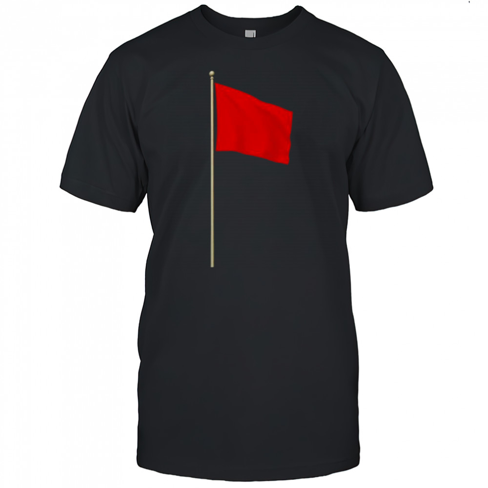 Red flag shirt