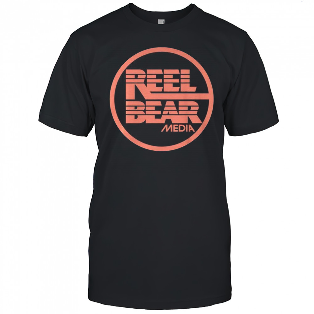 Reel Bear media logo shirt