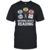 Rock Paper Scissors Nothing Beats Reading Funny Book Lover shirt