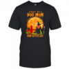 Rocking The Dog Mom & Witch Life Golden Retriever Halloween shirt