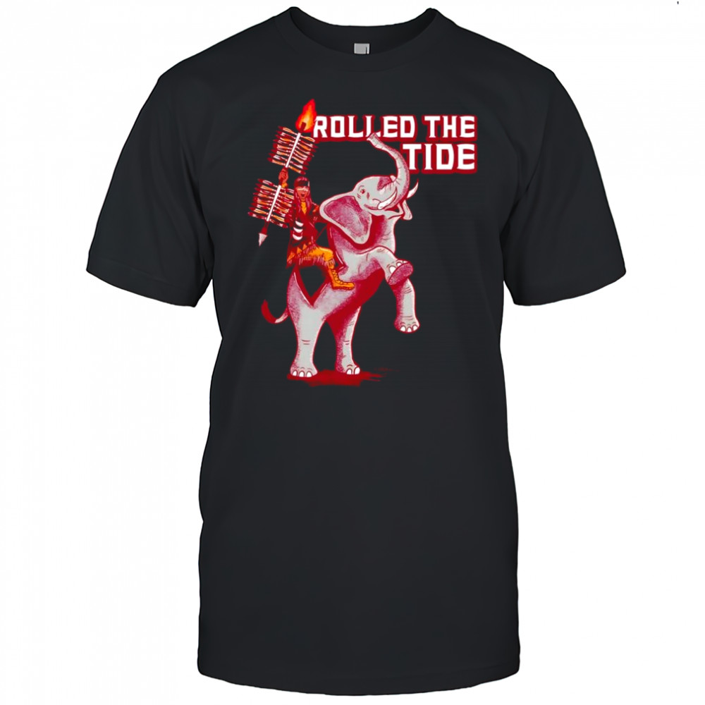 Rolled the tide Alabama Crimson Tide football shirt