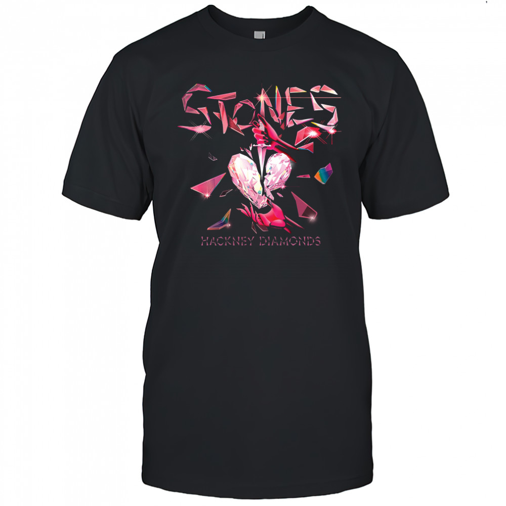 Rolling Stones Hackney Diamonds Heart Us Exclusive 2023 T Shirt