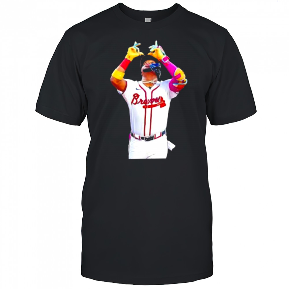 Ronald Acuna Jr. Atlanta Braves Baseball Thank God shirt