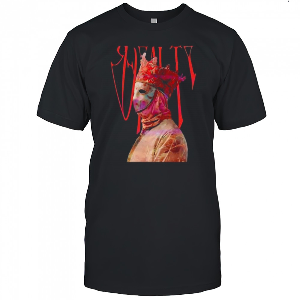 Royalty Masked Monarch Crown Dark Art shirt