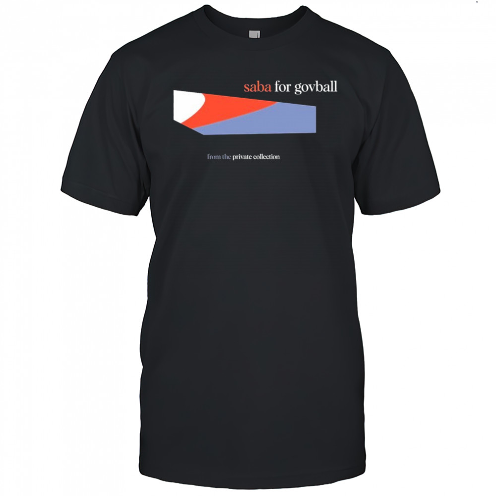 Saba Pivot Live From The Private Collection Governors Ball T-shirt