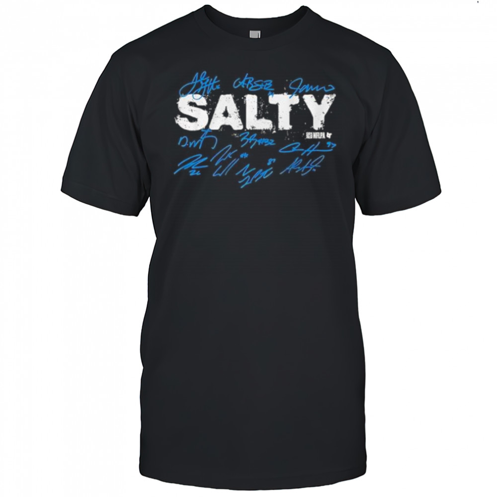Salty Signatures Football Sports Team shirt