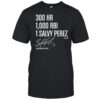 Salvador Perez 300 Homers & 1000 RBI signature shirt