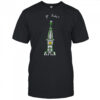 Saquon Barkley Philadelphia Eagles Football NFL rocket Go Birds cartoon shirt