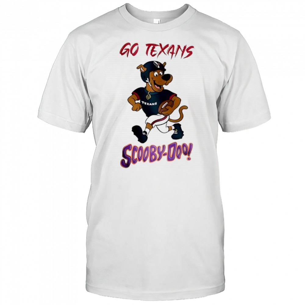 Scooby-Doo x Houston Texans football go Texans shirt