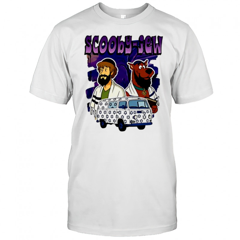 Scooby Jew Doo and Shaggy Rogers parody cartoon character shirt