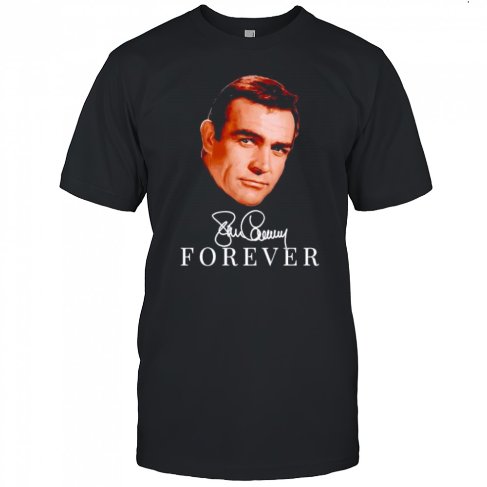 Sean Connery Forever Signature head shirt