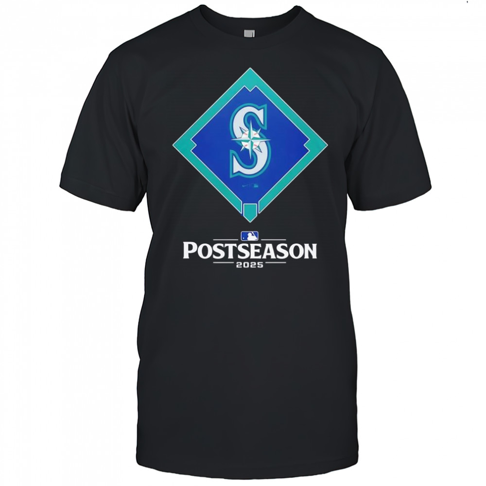 Seattle Mariners Baseball 2025 MLB Postseason logo shirt