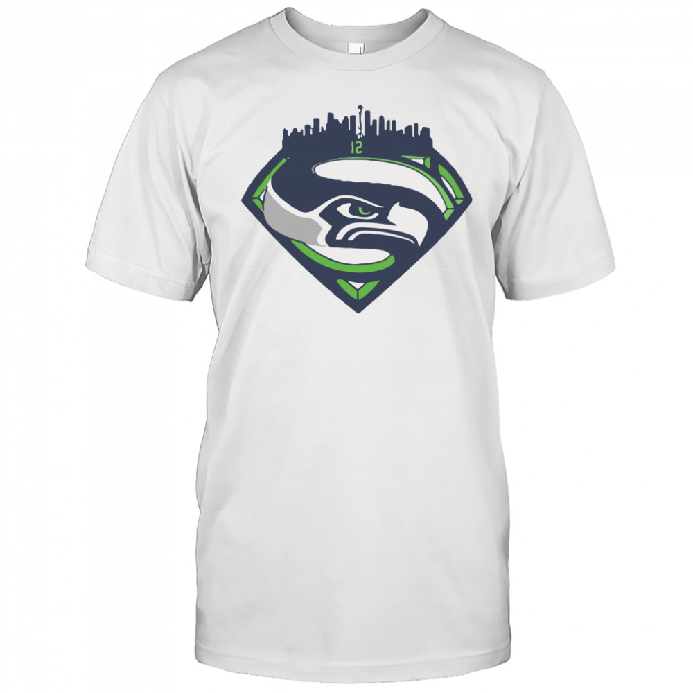 Seattle Seahawks Superman 12 Shirt