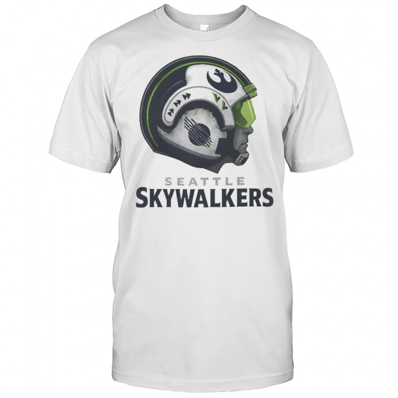 Seattle Skywalkers pro football Star Wars Luke Rebel Jedi shirt