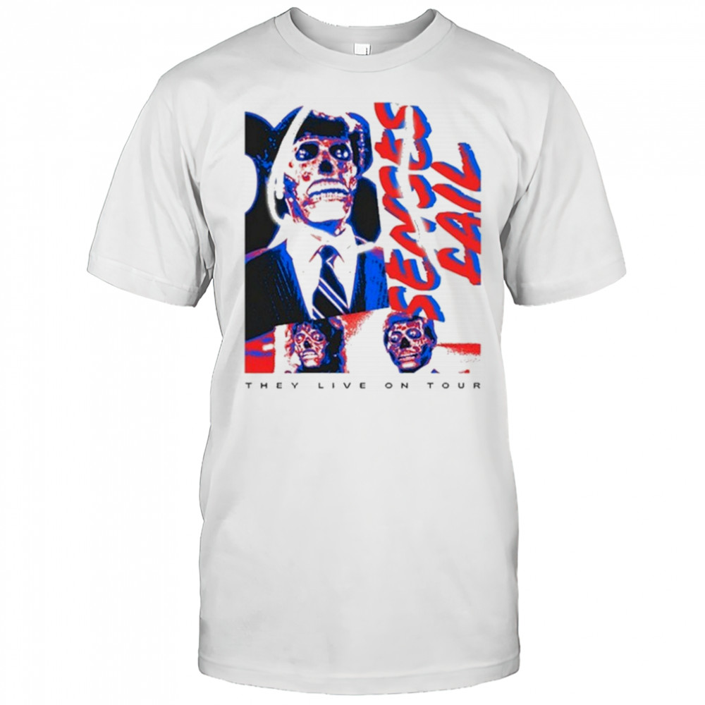 Senses Fail They Live On Tour T-shirt