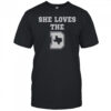 She Loves The D Texas Map T-Shirt