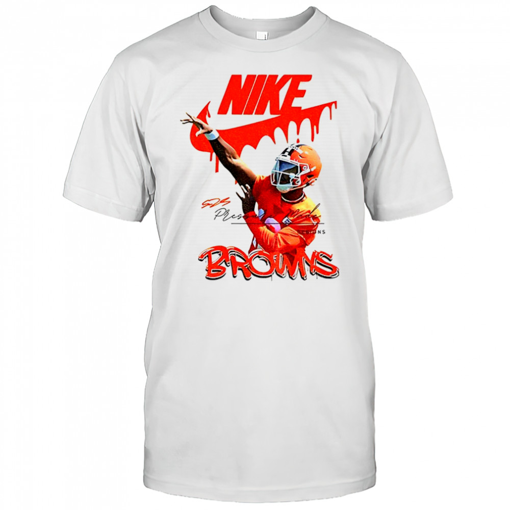 Shedeur Sanders Cleveland Browns x Nike NFL 2025 signature shirt