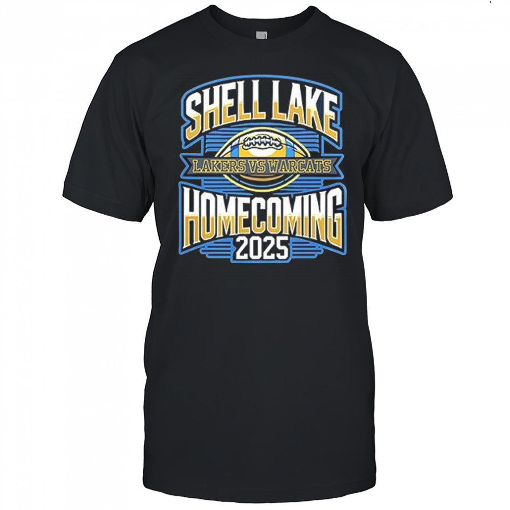 Shell Lake Homecoming 2025 Lakers vs WarCats Football Match shirt
