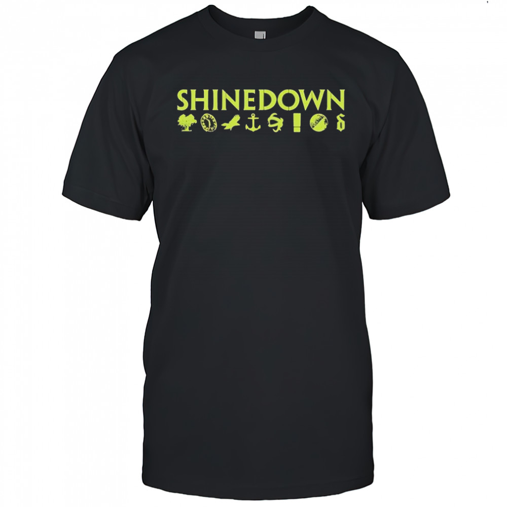 Shinedown logos shirt