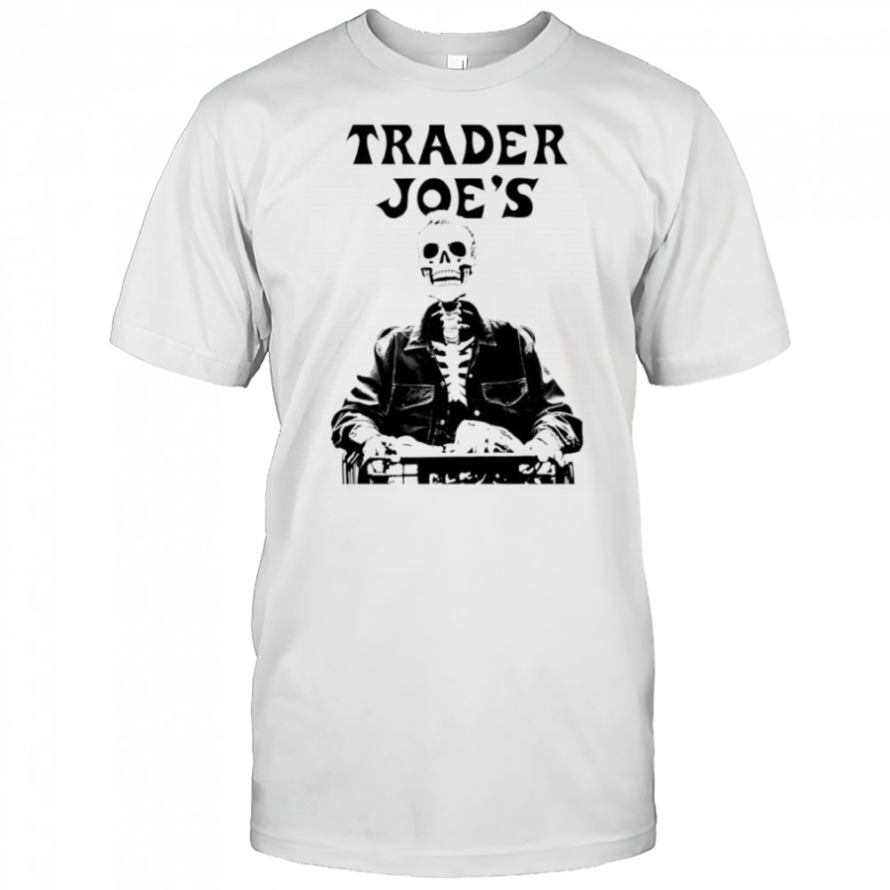 Skeleton Trader Joe’s shirt