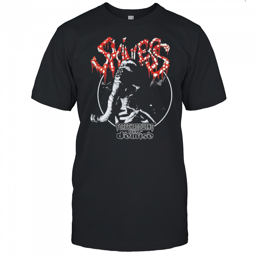Skinless Foreshadowing Our Demise Negative T-shirt