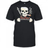 Skull smoking toxic gainz gym shirt