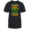 Skull stop asking why I’m a grumpy mechanic I don’t ask why you’re so stupid shirt