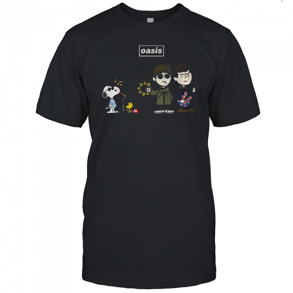 Snoopy and Woodstock x Oasis Live ’25 shirt