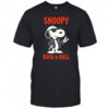 Snoopy rock and roll shirt