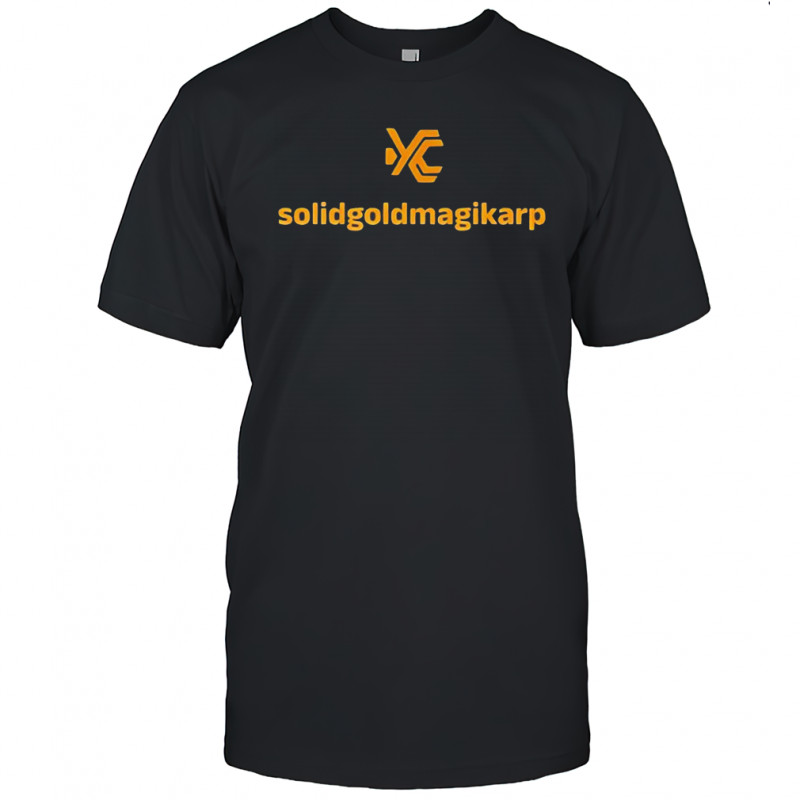 Solidgoldmagikarp logo shirt