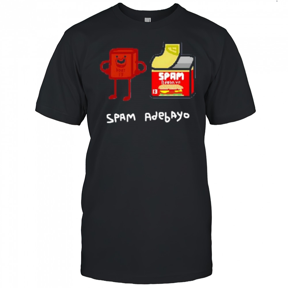 Spam Adebayo Heat 13 Player Pun Graphic Shirt
