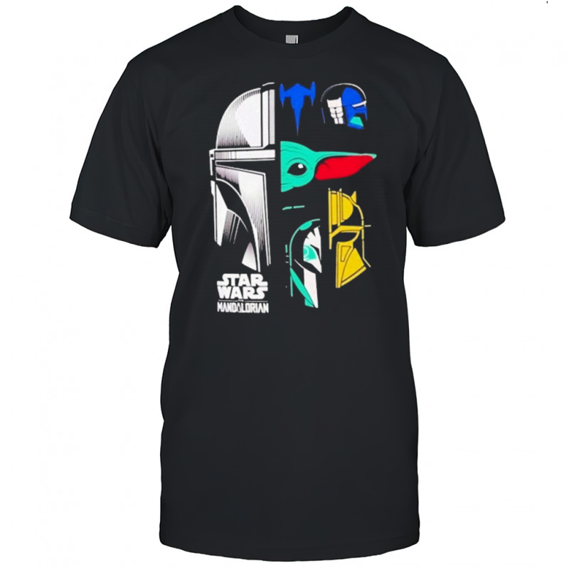 Spencers Star Wars Mandalorian Panels T-shirt